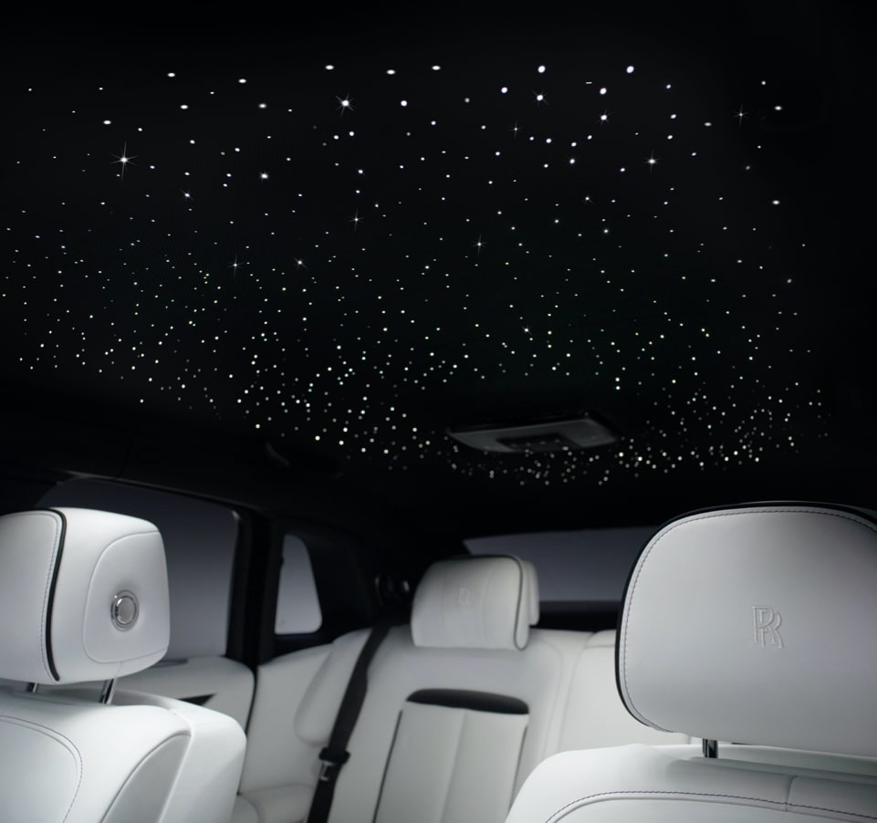 Starlight headliner installation